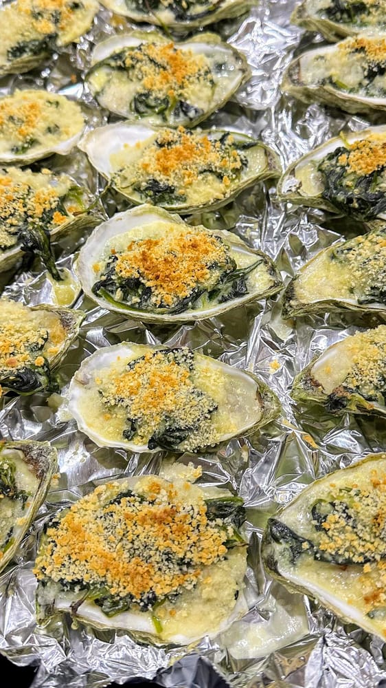 Oysters Rockefeller
