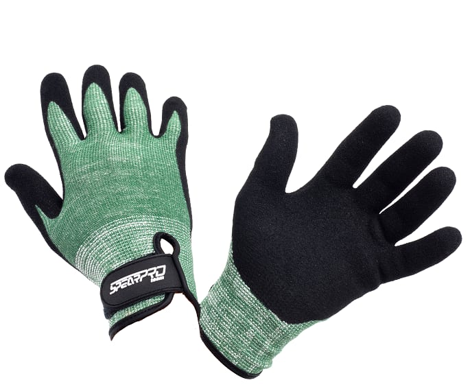 SpearPro Dyneema Gloves, Tuna (Velcro Straps)